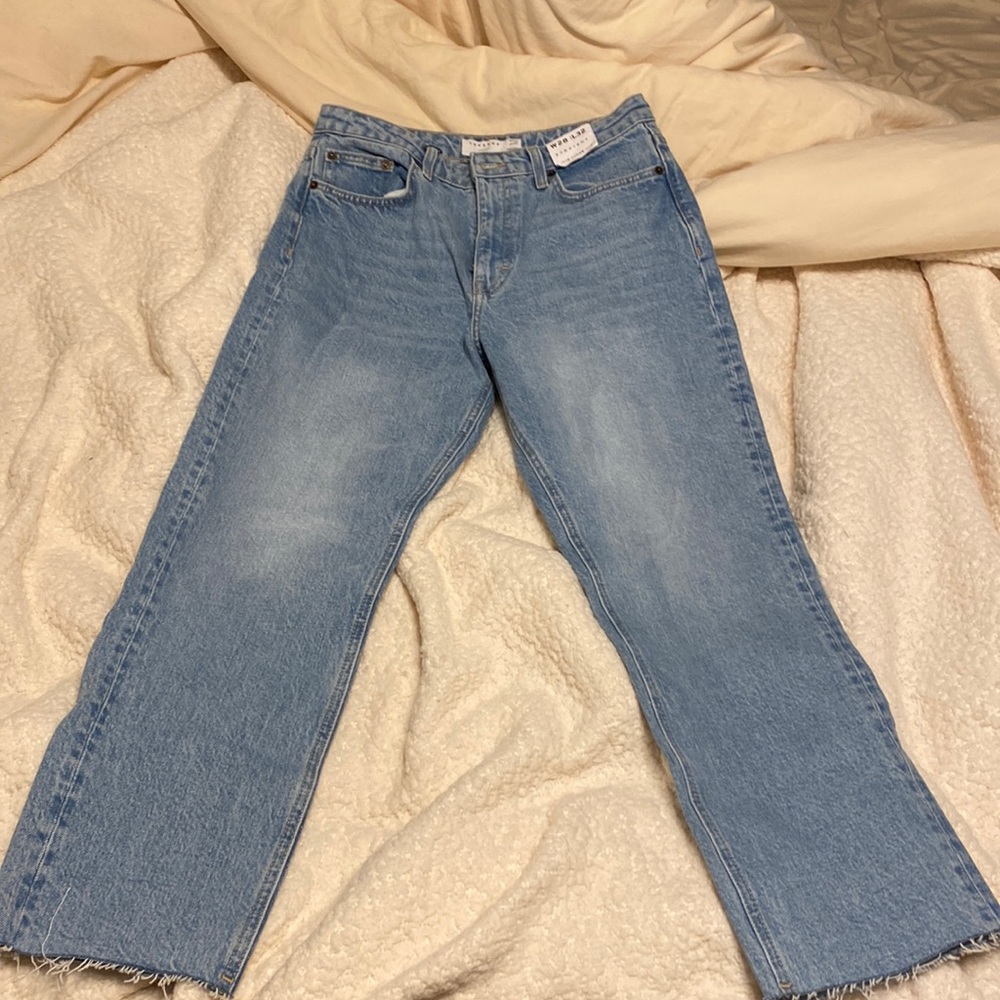 Women’s blue jeans